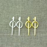 Spanish 925 Silver 14k Pin Stud Earrings Holiday Jewelry Gift