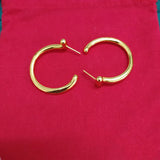 Spanish Electroplating 925 Silver Earrings Gift