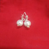 Spanish 925 Silver Pearl Earrings Gift