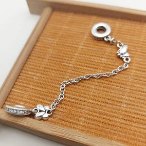 Spring Mother's Gift Butterfly Safety Chain Charm Jewelry