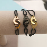 Stainless Steel Handcuff Bracelet Women Menottes Bijoux Corde