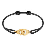 Stainless Steel Handcuff Rope Bracelet - Vintage Wave