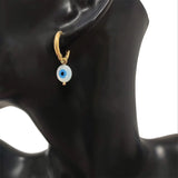 Stainless Steel Hoop Earrings Women Shells Travel Jewelry