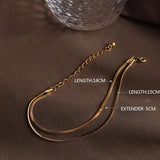 Stainless Steel Snake Chain Bracelet Women Jewelry