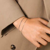 Stainless Steel Snake Chain Bracelet Women Jewelry