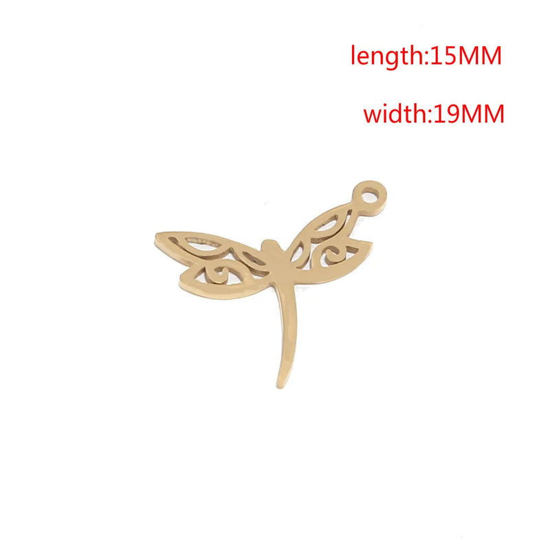 Dragonfly Dangle Charms for DIY Jewelry Making