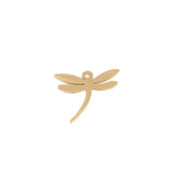 High Stainless Steel Dragonfly Charms for Jewelry DIY