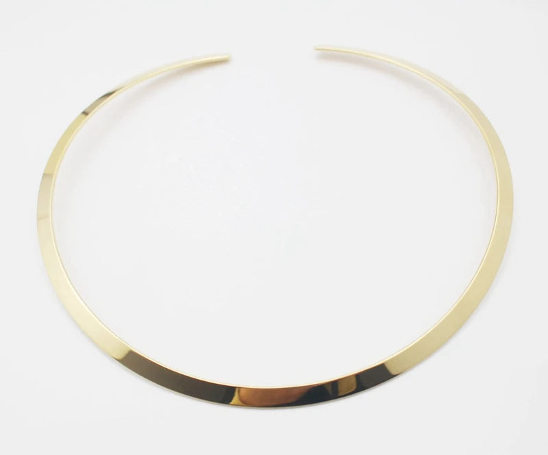Stainless Steel Torques Necklace Collares Jewelry for Women