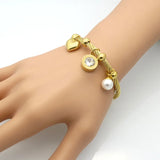 Stainless Steel Twist Wire Mesh Bracelet Bangle