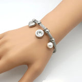 Stainless Steel Twist Wire Mesh Bracelet Bangle