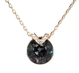 High Star Advanced Lady Necklace Crystal V Shaped Pendant