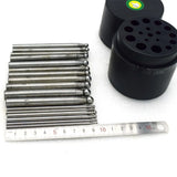 17PCS High Steel Dapping Doming Punch Set Jewelry Making Tools
