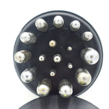17PCS High Steel Dapping Doming Punch Set Jewelry Making Tools