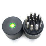 17PCS High Steel Dapping Doming Punch Set Jewelry Making Tools