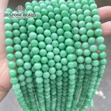 Synthetic African Green Jade Beads Round Loose Spacer Beads 8 10MM