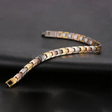Titanium Power Therapy Magnet Bracelet Blood Pressure Protection