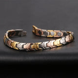 Titanium Power Therapy Magnet Bracelet Blood Pressure Protection