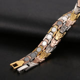 Titanium Power Therapy Magnet Bracelet Blood Pressure Protection