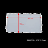 High Tray Mould Tea Tray Glue Mould Fruit Tray Crystal Glue Mould