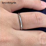 Tungsten Carbide Wedding Engagement Ring 8/6/4/2mm