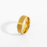 18K IP Plating Stainless Steel Waterproof Ring