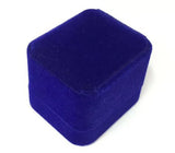 Velvet Jewelry Box for Wedding, Earrings, Necklaces - Gift Display Case