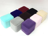 Velvet Jewelry Box for Wedding, Earrings, Necklaces - Gift Display Case