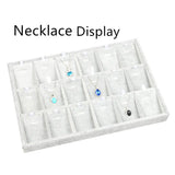 Velvet Jewelry Display Holder Trays Case