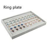 Velvet Jewelry Display Holder Trays Case