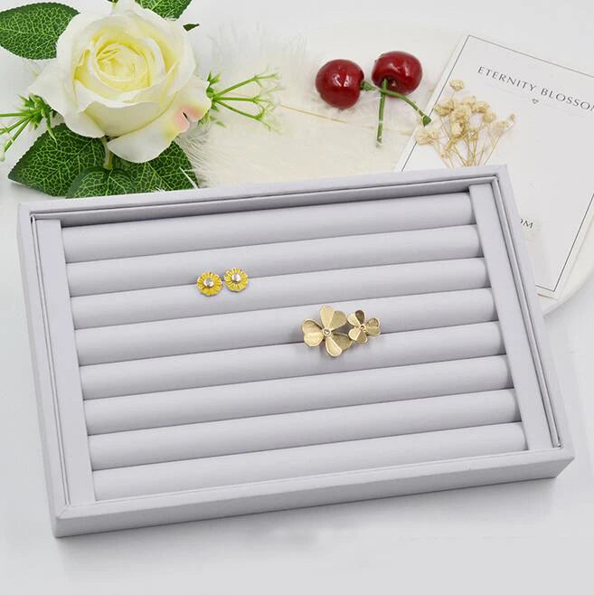 Velvet Jewelry Tray for Rings Smart Storage - 3 Color Options