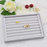 Velvet Jewelry Tray for Rings Smart Storage - 3 Color Options
