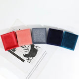 High Velvet Ring Packaging Box Jewelry Organizer Valentine Gift Wedding Ring