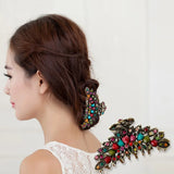 Crystal Rhinestones Hair Claws Hair Clip For Women