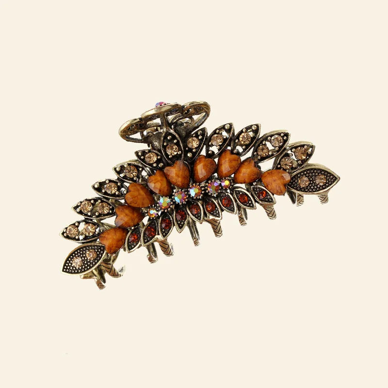 Crystal Rhinestones Hair Claws Hair Clip For Women