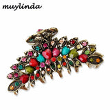 Crystal Rhinestones Hair Claws Hair Clip For Women