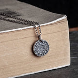 Vintage Skeleton Pendant 925 Sterling Silver Necklace
