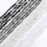 Irregular Quartz Labradorite Moonstone Beads for DIY Jewelry