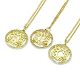 Alphabet CZ Pendant Necklace for Women