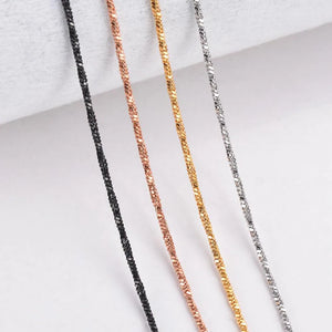 Stainless Steel Necklace Snake Chain Men Women Choker Jewelry