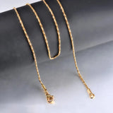 Stainless Steel Necklace Snake Chain Men Women Choker Jewelry
