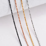 Stainless Steel Necklace Snake Chain Men Women Choker Jewelry