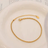 High Women Adjustable Bling Foot Chain Ankle Bracelet Jewelry