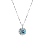 High Women Devil's Eye Necklace Female Chain Pendant For Collarbone
