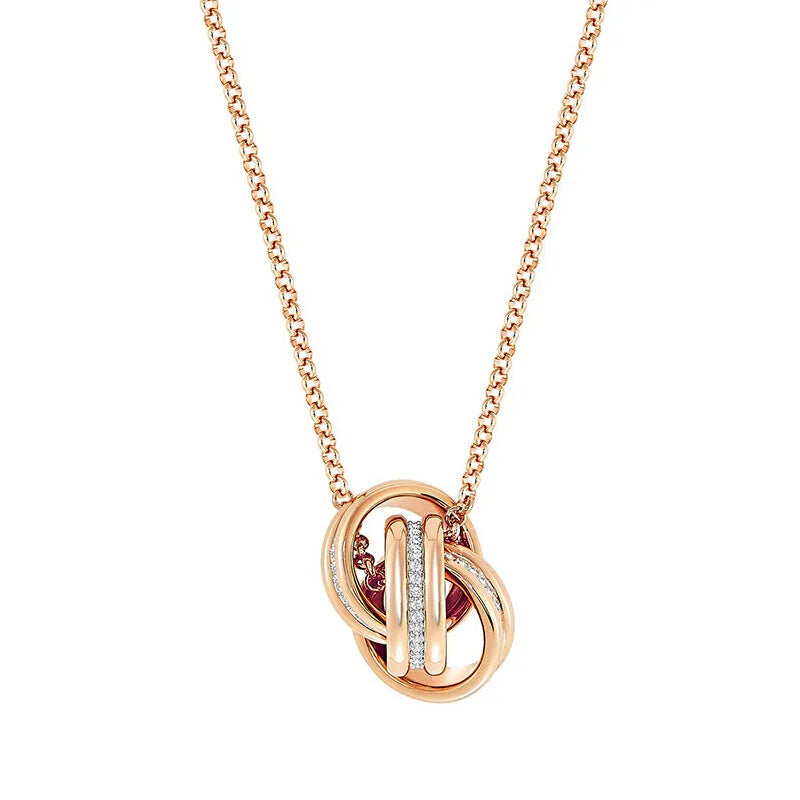 Women 3D Chain Pendant Clavicle Ramadan Gift
