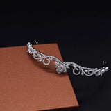 Cubic Zirconia Crown Tiara Bridal Hair Accessories