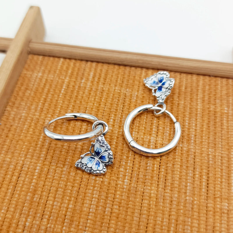 High Women Butterfly Earrings Jewelry