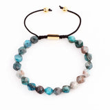 Apatite Macrame Bracelet for Men Women