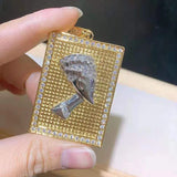 Women's Cubic Zirconia Bird Pendant
