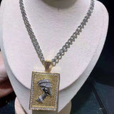 Women's Cubic Zirconia Bird Pendant