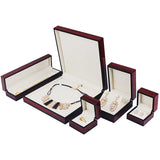 Wood Grain Paper Jewelry Storage Box Spray Paint Organizer